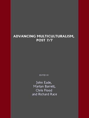 cover image of Advancing Multiculturalism, Post 7/7